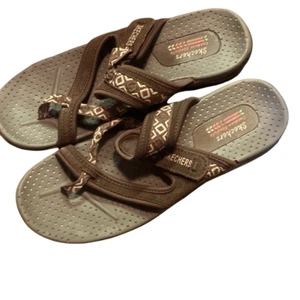 Skechers Reggae trailway Brown Rasta Vegan Strap Sport Sandal 9 - Picture 1 of 5