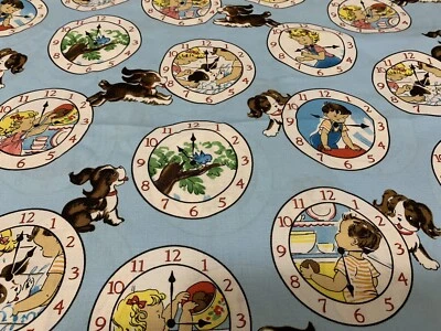 Telas Playdate Windham retro niña niño vintage niños 3 yardas tela de algodón Foto 1 de 4