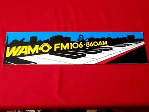 WAMO FM 106~860 AM~ RADIO STATION~PITTSBURGH PA~ R&B ~ COLLECTABLES - Picture 1 of 1