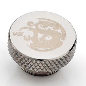 Bitspower G1/4" Stop Fitting V2, Black Sparkle - Imagen 1 de 3