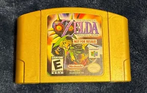 The Legend of Zelda Majors Mask (NFR) Version Gold. Nintendo 64 - Picture 1 of 6