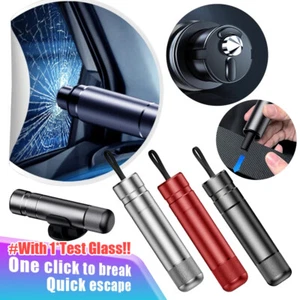 Car Safety Hammer Window Glass Breaker Seat Belt Emergency Escape Cutter Tool - Picture 1 of 14