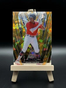 2024 Leaf Metal GOLD CRYSTAL Jaison Chourio 1/1!! - Picture 1 of 2