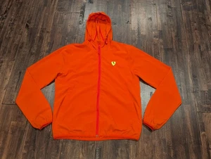 Puma Scuderia Ferrari Jacket Mens Large Red F1 Formula 1 Hooded Windbreaker Zip - Picture 1 of 23