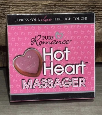 Pure Romance 心脏按摩器 - 心形热敷包 - 全新未拆封 可重复使用! — 第 1/4 张图片