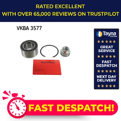 Kit de cojinete de rueda compatible con FORD KA 1.2 delantero 08 a 16 SKF 1587548 1541807 calidad Foto 1 de 4