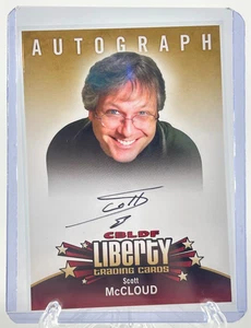 CBLDF Liberty Scott McCloud Autograph Trading Card 2011 Cryptozoic - Picture 1 of 2