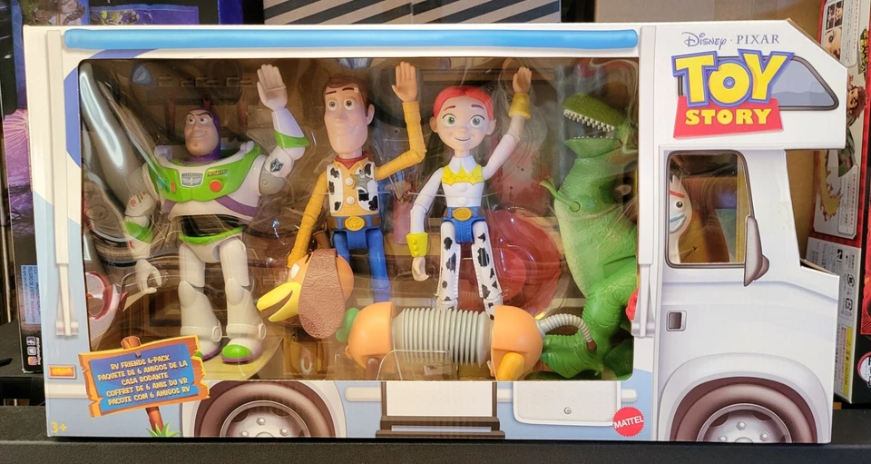 Juego de 6 figuras Disney Toy Story, Pixar RV Friends Foto 1 de 4