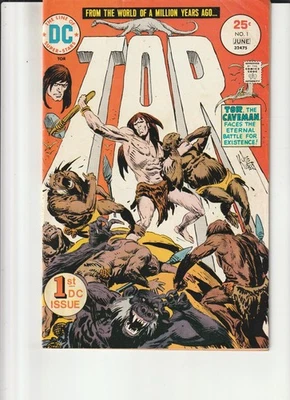 Tor #1 (DC Comics 1975) BIEN 6,0 Foto 1 de 2