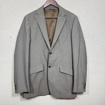 Chaqueta Blazer De Colección Banana Republic 38 Lana 2 Botones Rejilla Cuadros Dinero Antiguo Carrera Foto 1 de 4