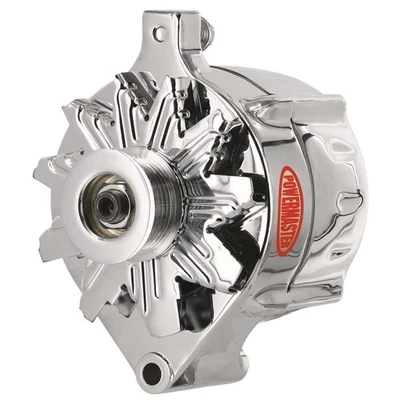 Powermaster 8-37140 Race Alternator, 150A, Serpentine, 12V, Fits Ford — 第 1/4 张图片