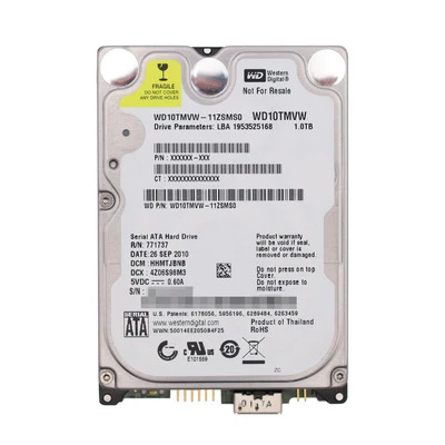 WD WD10TMVW interne Festplatte 1TB Micro-USB 3.0 Anschluss integriert - Bild 1 von 2