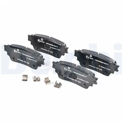 Delphi Bremsbeläge hinten für Mitsubishi Eclipse Outlander - Bild 1 von 4