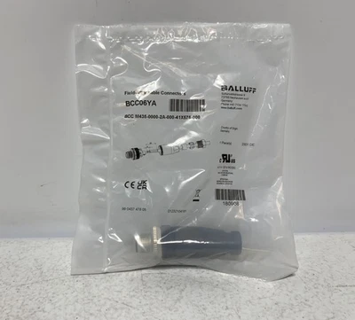 Balluff BCC06YA M12 4-контактный полевой разъем (лот из 5) - Изображение 1 из 4