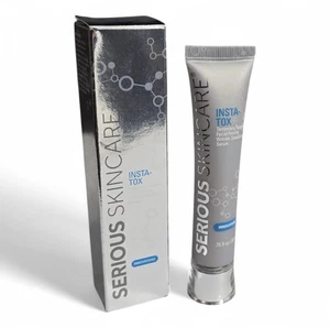 Serious Skincare INSTA-TOX Instant Line & Wrinkle Filler Face Serum Firm .75 oz - Picture 1 of 12