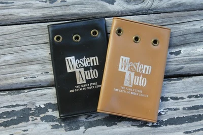 Vintage Western Auto Gas & Oil Station key holders auto accessory Plastic - Image 1 of 4