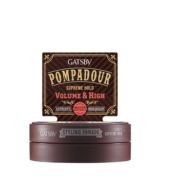 GATSBY Styling Pomade Supreme Hold 75 g | Cera para cabello de sujeción fuerte para hombres Foto 1 de 4