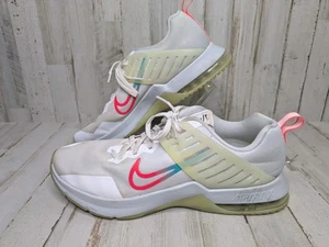 Scarpe da basket Nike Air Max Alpha Trainer 3 CJ8058-100 bianche da uomo taglia 11,5 - Foto 1 di 13