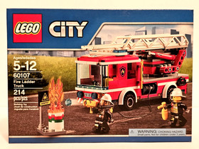 FIRE LADDER TRUCK Lego City LEGO Set #60107 NEW Sealed RETIRED Unopened