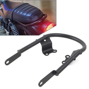Rear Passenger Grab Rail & Rack Mount For T120 2016-2021 T100 2017-2021 18 Black - Imagen 1 de 10