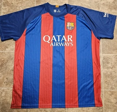 Camiseta Barcelona temporada 2011/2012 casa tamanho XXL QATAR A.INIESTA #8 - Imagem 1 de 2