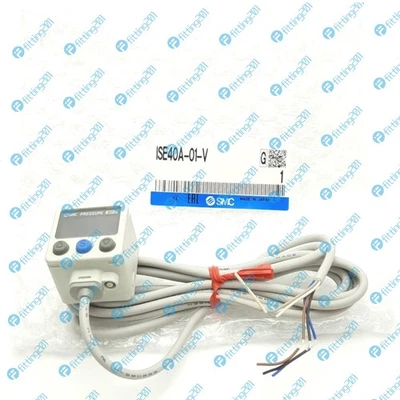 New 1PCS SMC ISE40A-01-V Digital Pressure Switch -0.1 to 1.0MPa PNP 1/8"NPT - Image 1 of 2