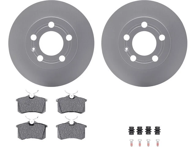 Rear Brake Pad and Rotor Kit For 2001-2003 Audi TT Quattro 2002 QT886YR - Image 1 of 1