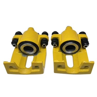 2x New Red For 2004 - 2011 Ford F-150 Lincoln Mark LT Rear Disc Brake Calipers - Imagem 1 de 4