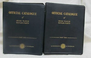 Official Catalogue of Swiss Watch Repair Parts 2 Vols. - Imagen 1 de 1