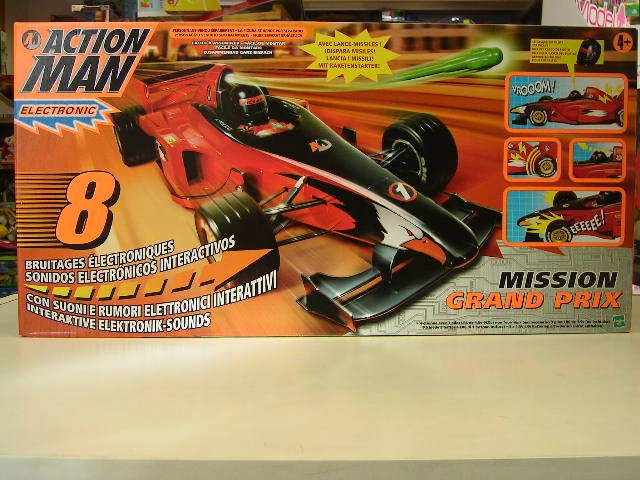 HASBRO ACTION MAN MISSION GRAND PRIX VEICOLO NUOVO E SIGILLATO - Immagine 1 di 1