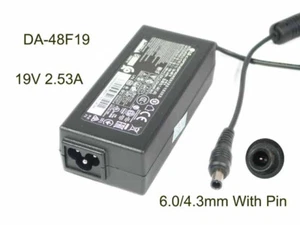 LG GENUINE 19V 2.53A AC-DC Adapter  DA-48F19 TV MONITOR POWER SUPPLY LEAD #1C - Picture 1 of 5