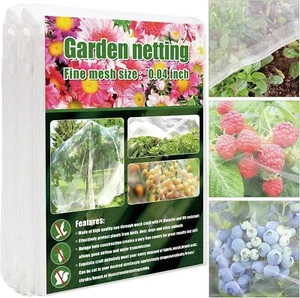 Fine Mesh Garden Netting (10ft x 50ft), Insect Screen for Plants, Crops - Picture 1 of 6