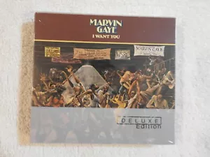 Marvin Gaye "I Want You" Brand New Deluxe Edition 2 CD Set! STILL SEALED! PHOTOS - Foto 1 di 4