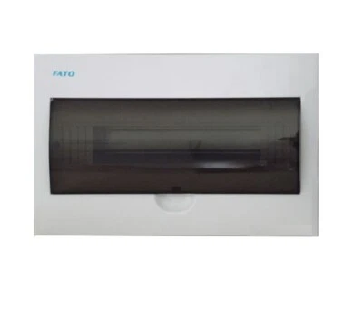 Quadro elettrico IP40 da incasso 15 moduli con porta trasparente FATO