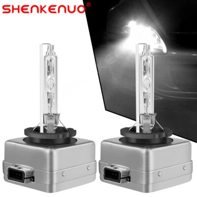 For Jaguar XJ XK XKR 2010-2015 D3S HID Headlight Bulb Conversion Kit 6000K White - Image 1 of 4