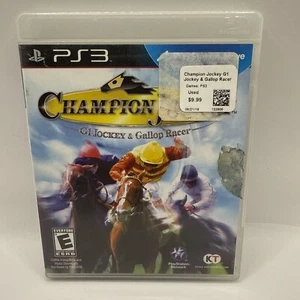 Champion Jockey G1 Jockey & Gallop Racer PS3 PAL 2 Complete with Manual - Picture 1 of 5