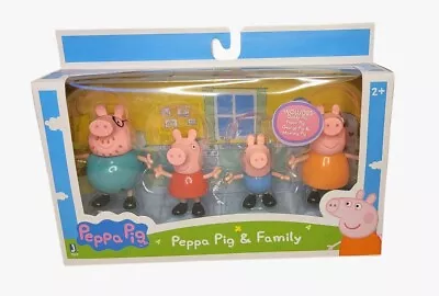 Paquete de 4 figuras de fiesta de disfraz de Peppa Pig Emily Peppa Pedro y Danny nuevas en caja Foto 1 de 4