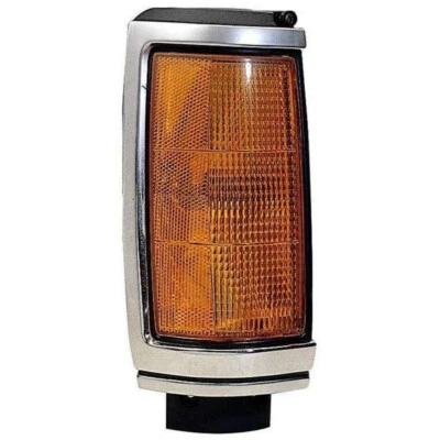 Luz de estacionamiento cromada para Dodge Ram 50 1987 1988 lado del pasajero para MI2551104 Foto 1 de 4