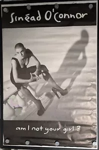 Vintage 1990s Sinead O'Connor Am I Not Your Girl? Giant Subway Poster 60 x 40 - Picture 1 of 3