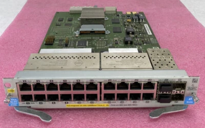 HP ProCurve 5400 zl Switch Module J8705A 5070-2134 B-4927-D3 NO POWER CORDS - Image 1 of 4