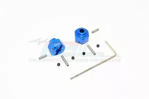 GPM MJ0102/+2MM ALUM WHEEL HEX (+2MM) 1/10 AXIAL SMT10 JAM GRAVE DIGGER - Picture 1 of 7