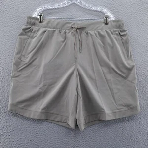Calia Womens Journey Collection Mid Rise Shorts 1X Gray Relaxed Athletic NEW - Picture 1 of 18