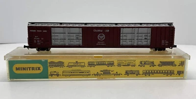 Minitrix No.3314 Hi Cube Cushion Boxcar Missouri Pacific Lines #272004 N Scale - Image 1 of 4