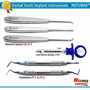 Dental Tooth Filling Bone Implant Instruments Surgical Auto Passive Gun Syringe - Picture 1 of 5