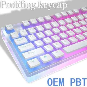 129Keys Keyboard Keycap OEM Profile PBT Material Mechanical UK - Picture 1 of 10