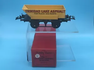 HORNBY / MECCANO O GAUGE TINPLATE No1 ROTARY TIPPING WAGON TRINIDAD LAKE BOXED - Picture 1 of 12