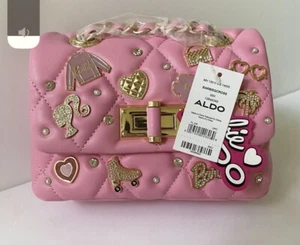 NEW Barbie Aldo Crossbody Quilted bag 💕🌸🎀 - Picture 1 of 12