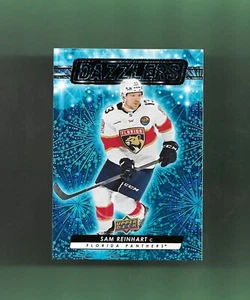 2023-24 Upper Deck BLUE DAZZLER # DZ-6 SAM REINHART FLORIDA PANTHERS - Picture 1 of 2