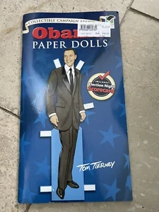 President Barack Obama Paper Dolls: Collectible Campaign Edition Tom Tierney NEW - Picture 1 of 4