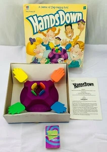Hands Down Game 1999 de Milton Bradley completo en excelente estado envío gratuito - Imagen 1 de 5